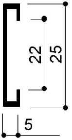 code art. FM2329: special aluminum profile