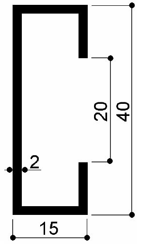 code art. FM3270: special aluminum profile