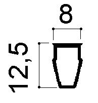 perfil de aluminio modular cod 761