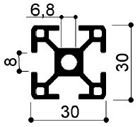 profilés d'angle en aluminium