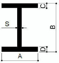 H-profiles in aluminum