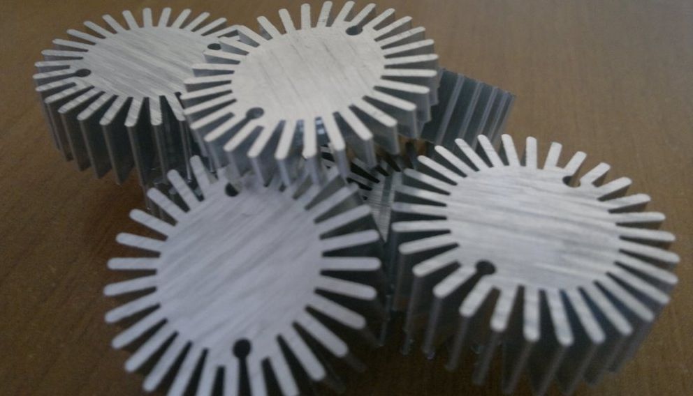 round aluminum heat sinks