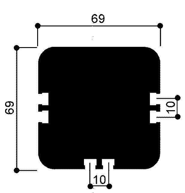 Zylinderkopfprofil ISO 21287