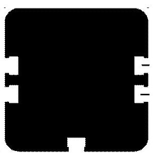 Aluminum profile for pneumatic cylinder heads