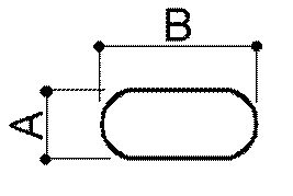 detail of the 89 series profile buttonhole