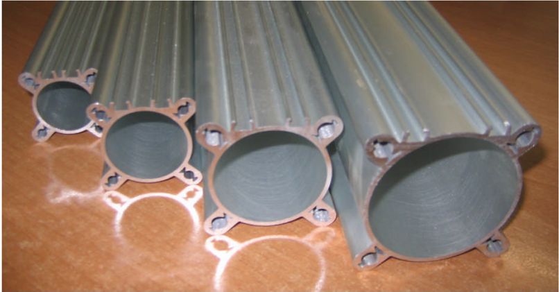 Aluminum tubes for pneumatic cylinders