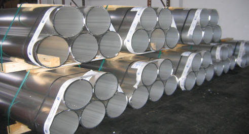 Aluminum profiles for pneumatic cylinders