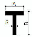 Aluminum T-profiles