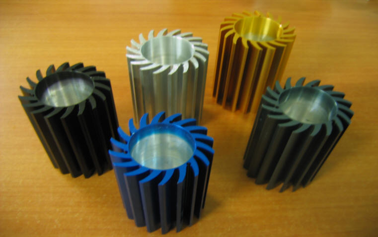 processing on aluminium profiles