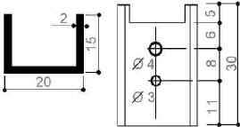 Aluminum heat sinks for TO-220 components