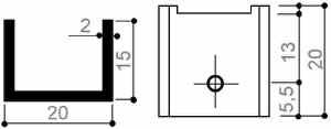 Aluminum heat sinks for TO-220 components