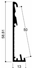 code art. FM2356: special aluminum profile