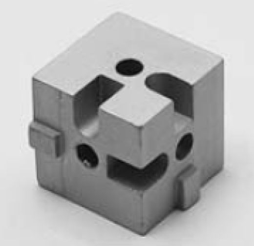 3-way aluminum joint with 40x40 recess