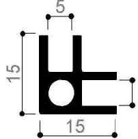 code art. FM3049 : special aluminum profile