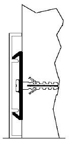 Art.3092 3093: aluminum profile for architraves