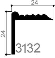 code art. FM3132 : special aluminum profile