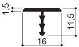 code art. FM3155 : special aluminum profile