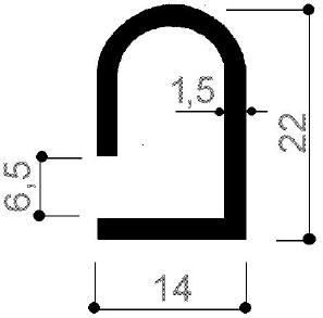 code art. FM3171 : special aluminum profile