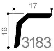 code art. FM3183 : special aluminum profile