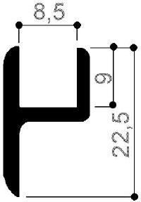 code art. FM3187 : special aluminum profile