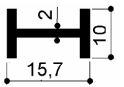 code art. FM3307 : special aluminum profile