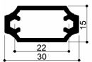 code art. FM3319 : aluminum profile aluminum profiles for walls