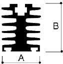 Heatsink bar size