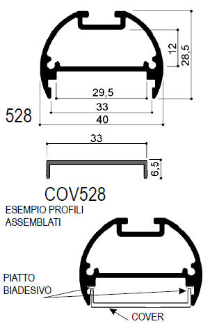 code art. FM528 : Aluminum heat sinks in bars