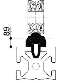 modular aluminum profile cod 774-I