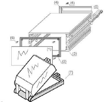 circuit board holder assembly diagram