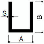 narrow base aluminum channel