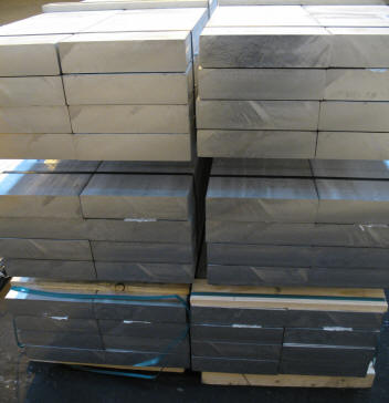 flat aluminum bars