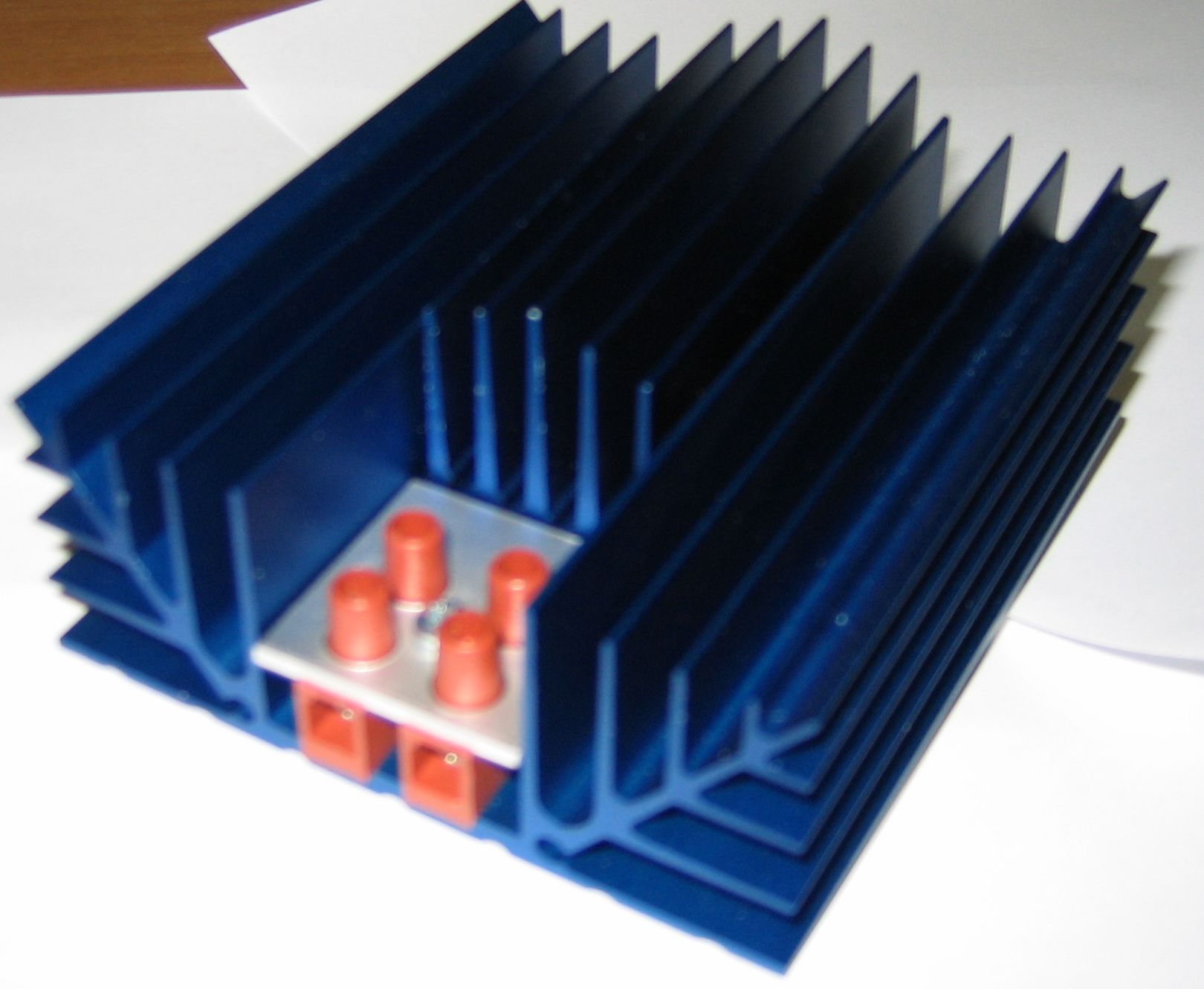 aluminum dissipators for heating resistors