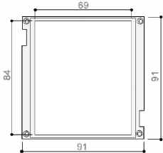 aluminum electronic card holder