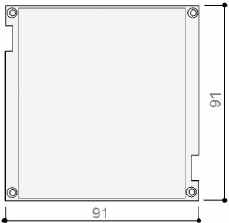 aluminum electronic card holder