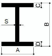 aluminum H profiles