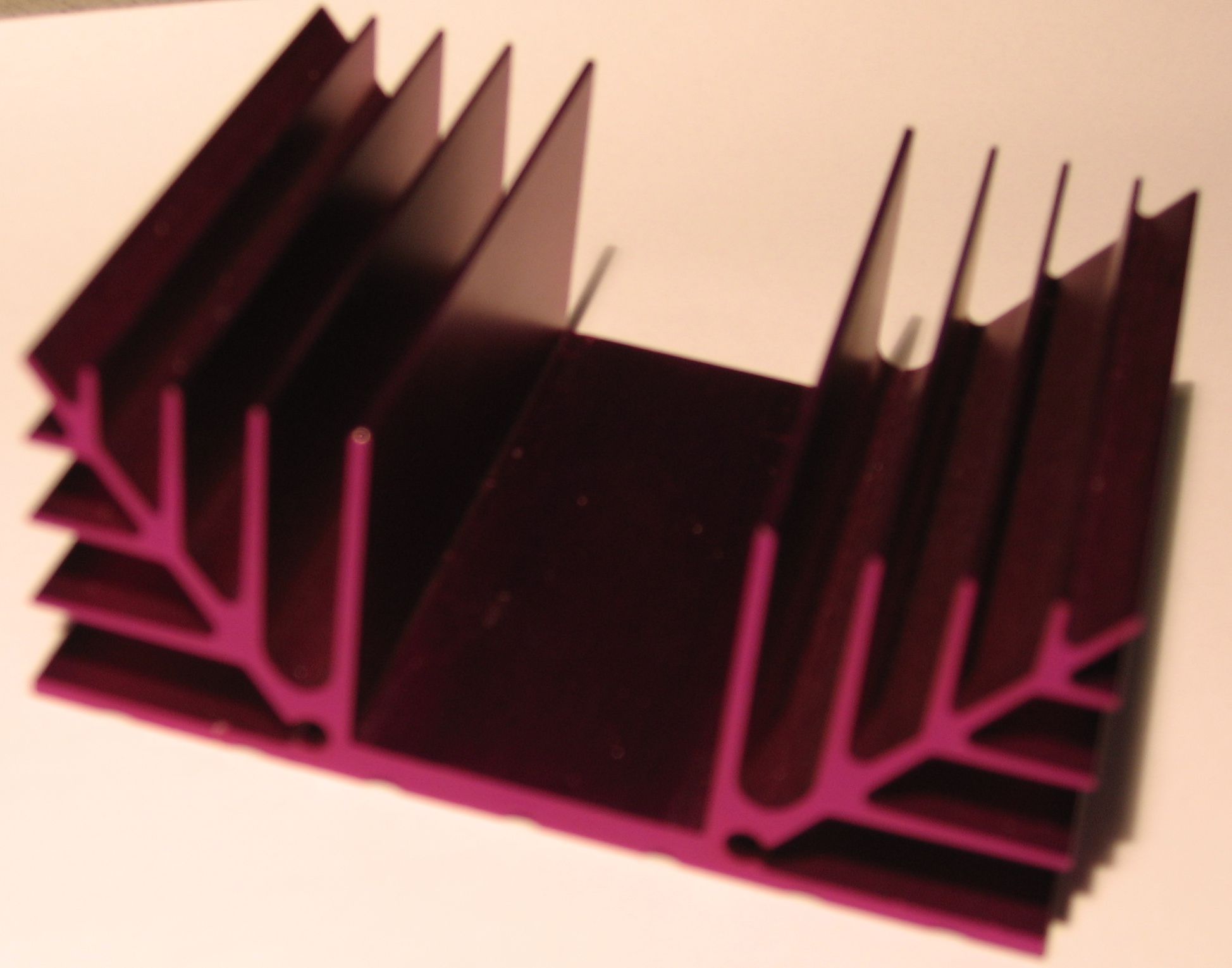 anodized heat sink