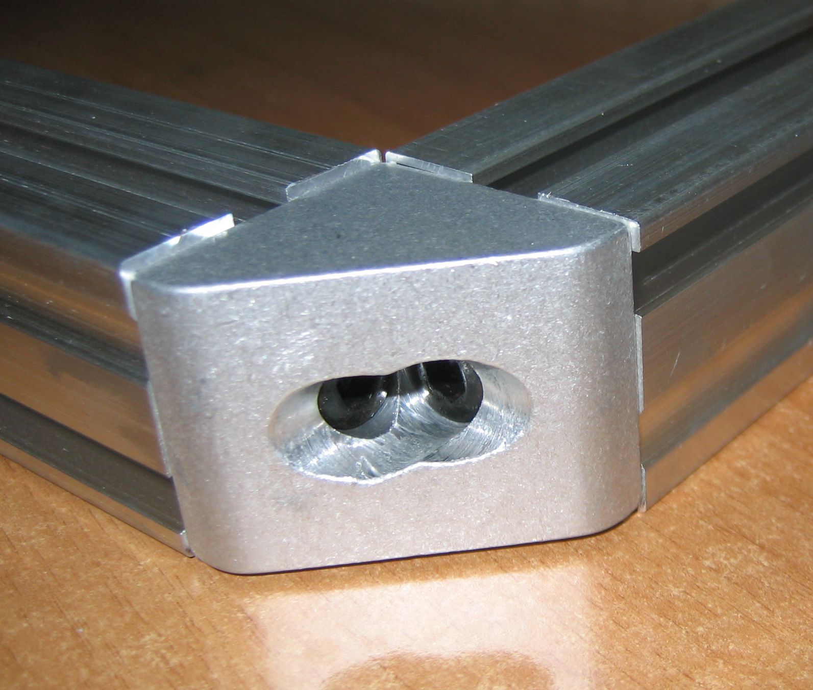 aluminum bracket for modular profile