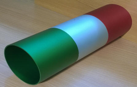 anodized aluminum tubes